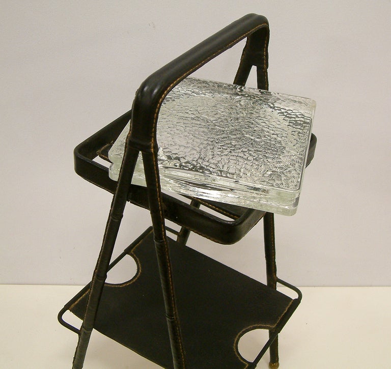 Jacques Adnet Smoking Stand 1